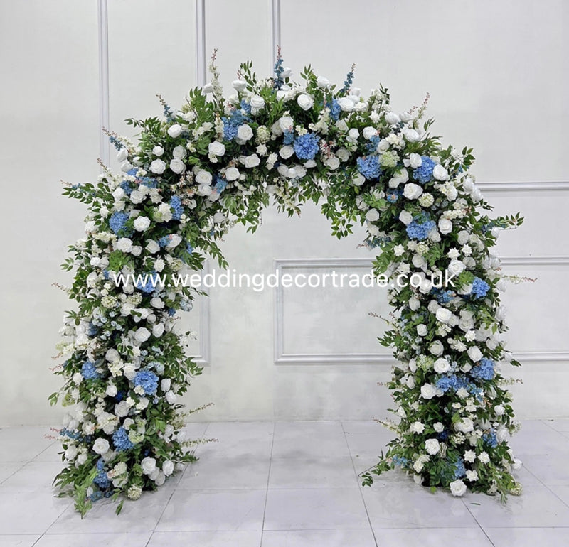 Something Blue Floral Arch