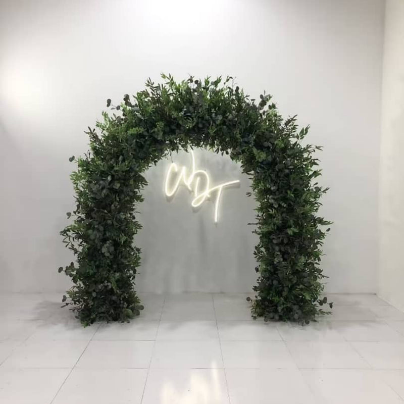 Green Screen Textured Arch