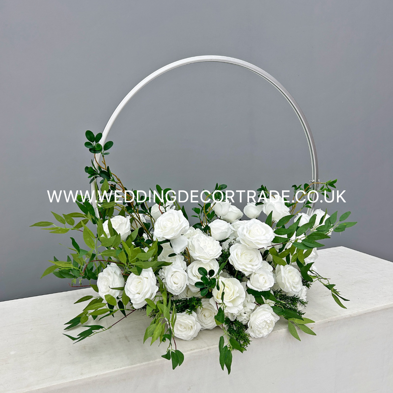 M9 Hoop Floral Centrepiece - 2.5ft