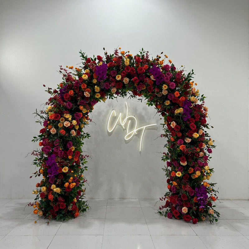 Spring Fusion Floral Arch