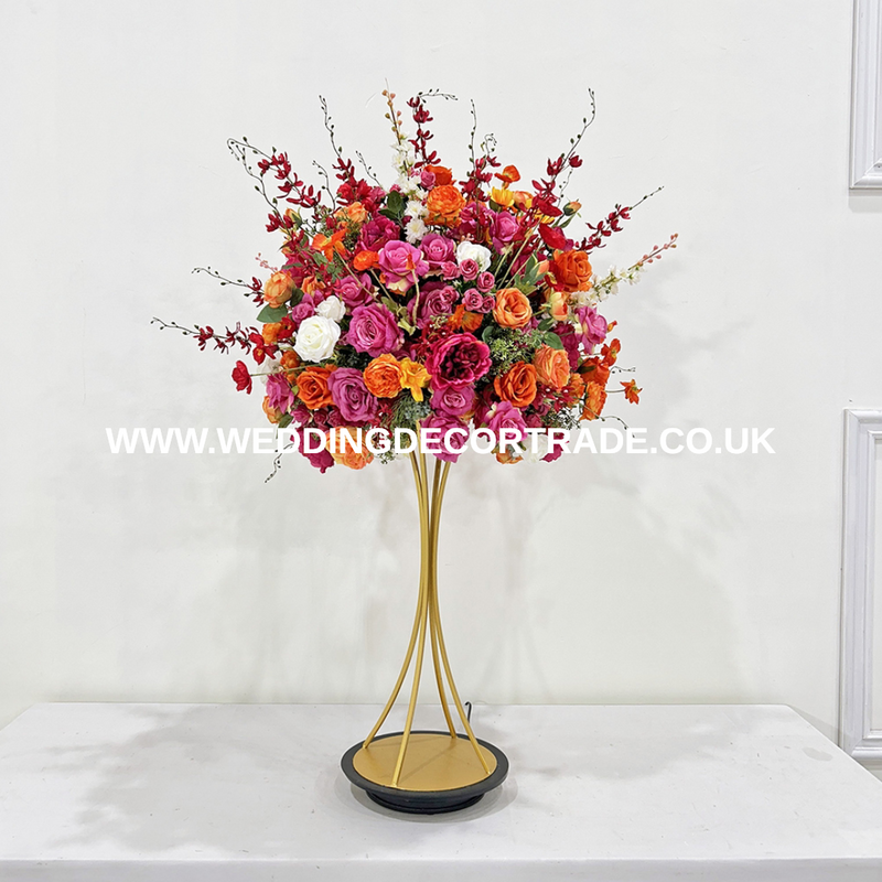 Saffron Floral Centrepiece - 70cm