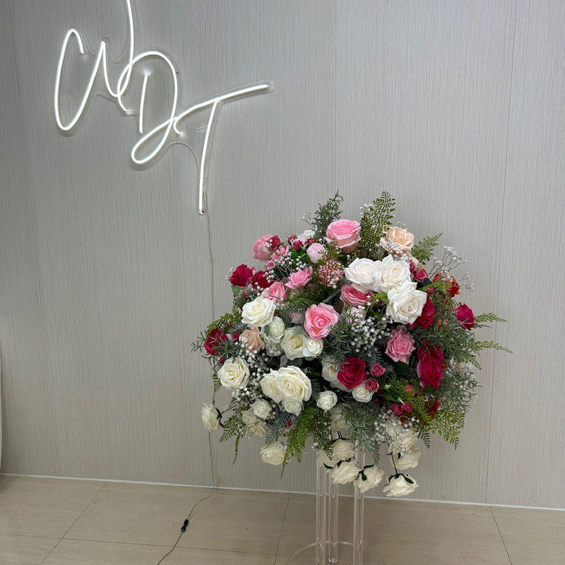 Sunset Boulevard Floral Centrepiece