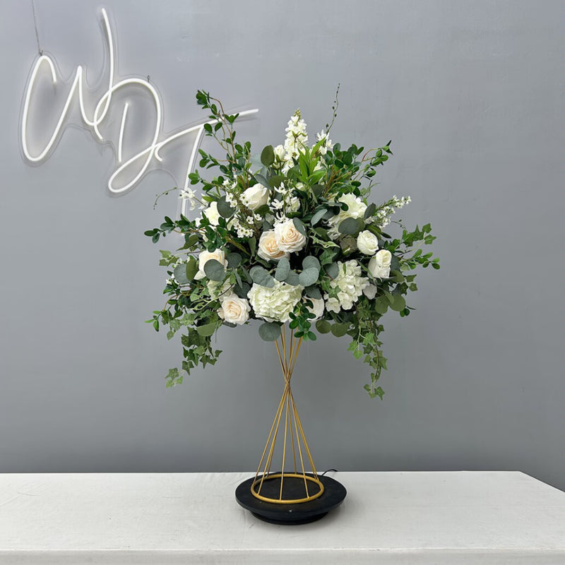 M17 Textured Floral Centrepiece - 50cm