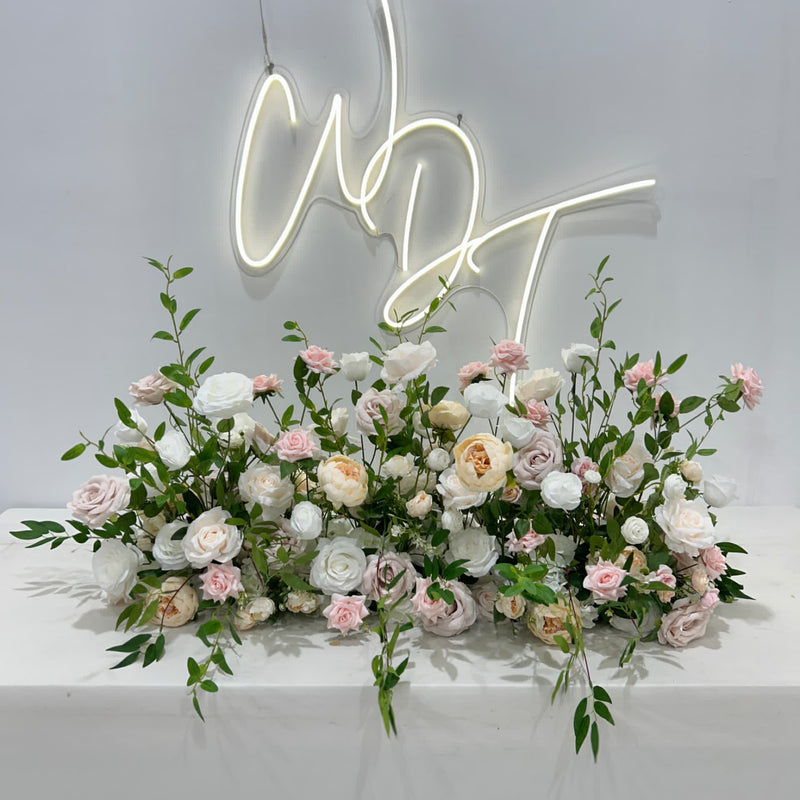 Muted Moments Top Table Arrangement