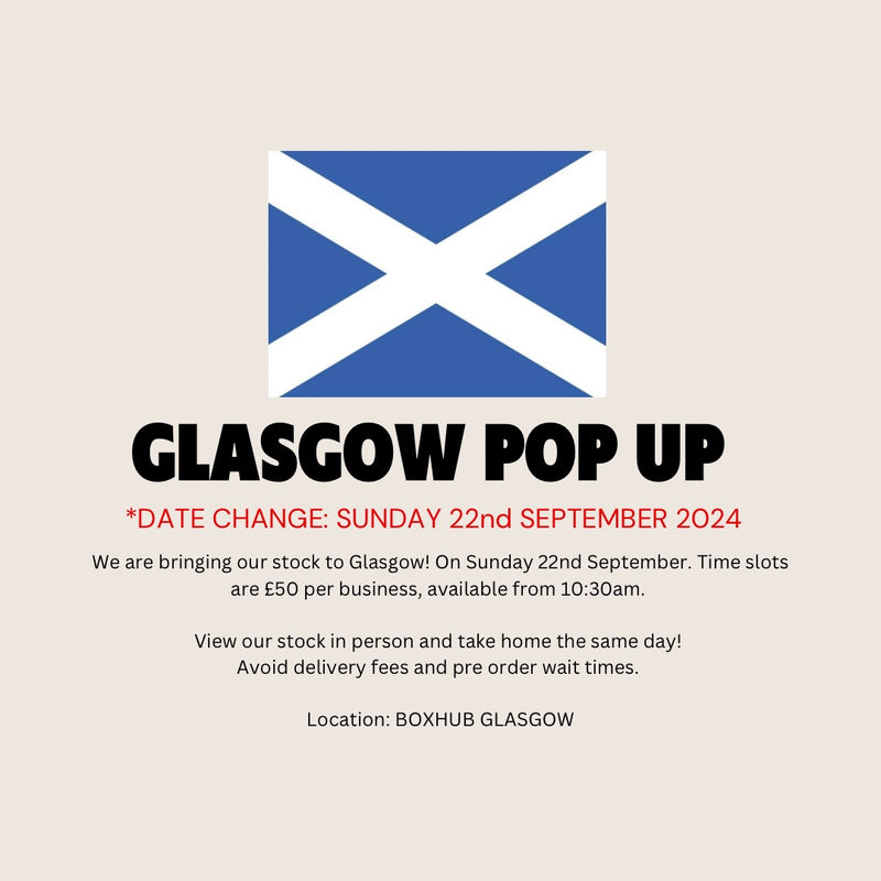 Glasgow Pop Up Ticket