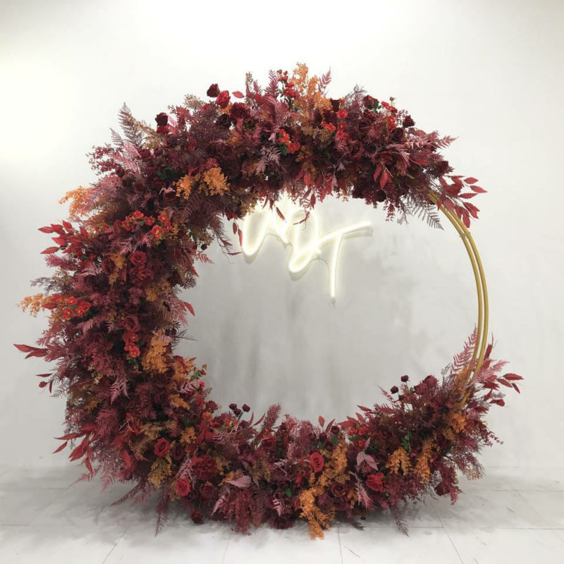 Autumnal Abbey Moon Gate -