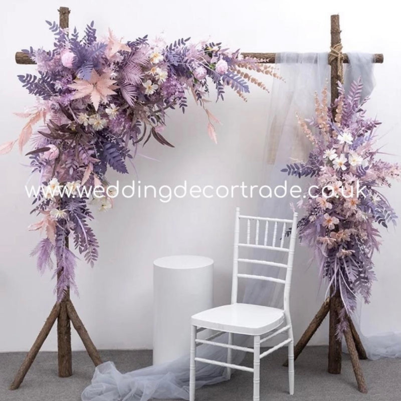 Lavender Floral Arch