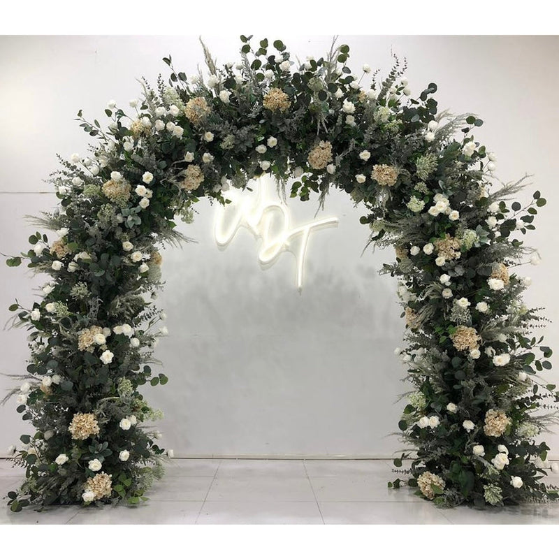 Rustic Foliage Floral Arch - M27