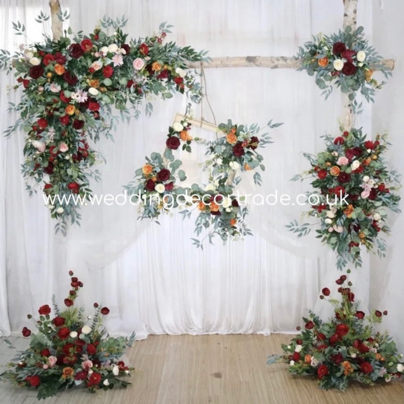 Rustic Autumnal Square Arch